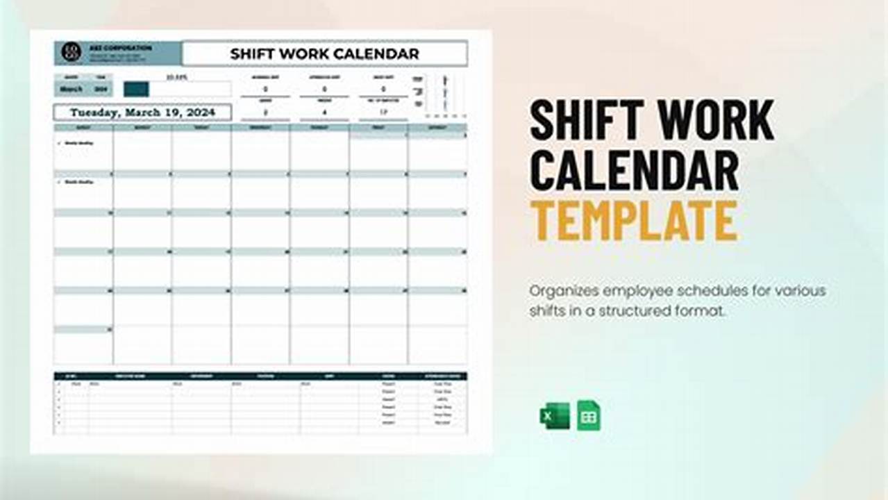 Shift Calendar Google