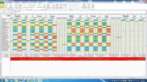 Excel Template Shift Schedule