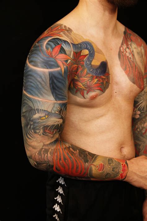 By Shige Sleeve tattoos, Half sleeve