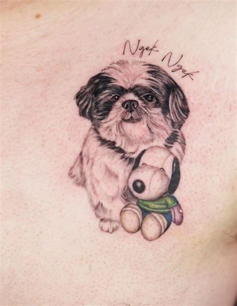Shih Tzu Tattoo