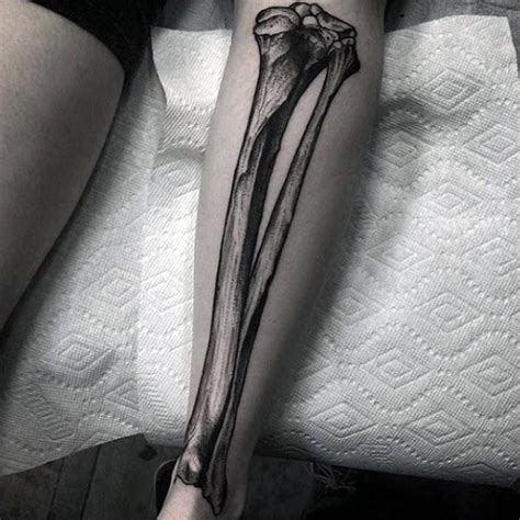 Shin Bone Tattoo