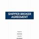 Shipper Broker Agreement Template