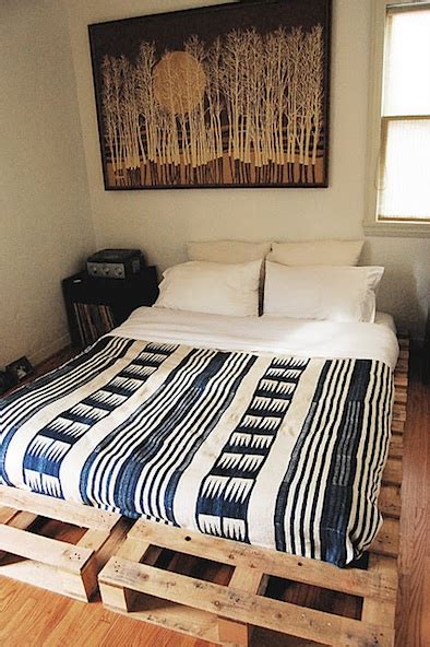 Shipping Pallet Bed Frame