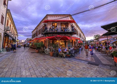 Shkoder Albania Street Scene
