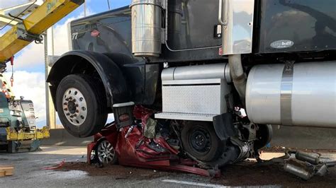 Shocking: Car Crash Involves Semi-Truck