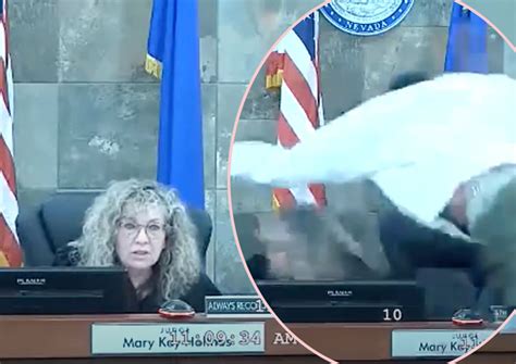 Shocking Twist: Felon Ambushes Las Vegas Judge Attacked Mid-Sentencing!