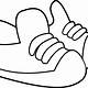 Shoe Coloring Page Printable