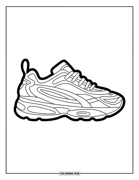 Shoe Color Pages