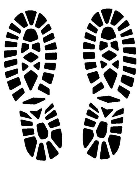 Shoe Print Template