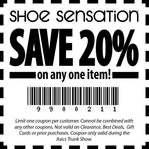 Shoe Sensation Coupons Printable