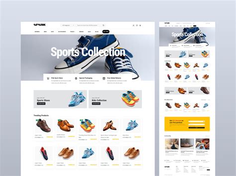 Shoe Store Website Template
