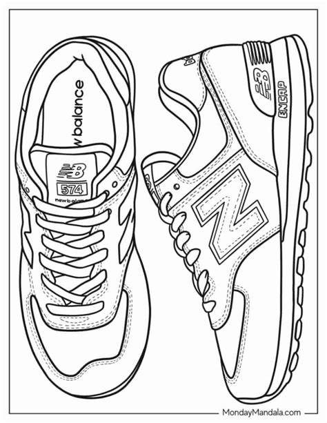 Shoes Coloring Pages