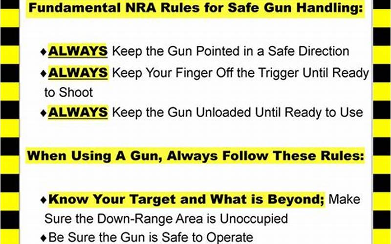 Shooting Range Regulations