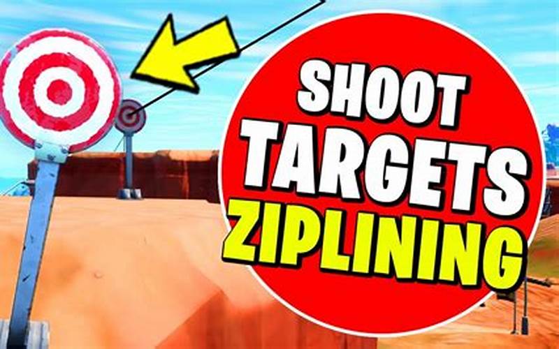 Shooting Targets While Ziplining
