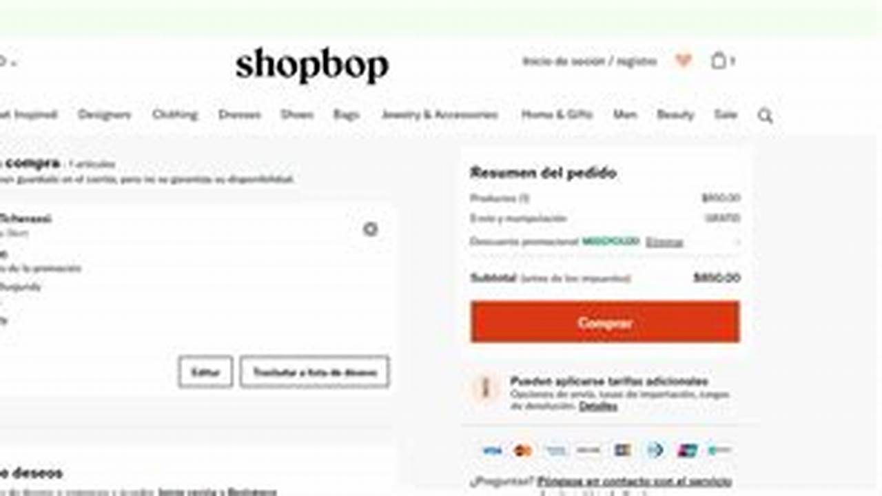 Shopbop Coupon Code 2024