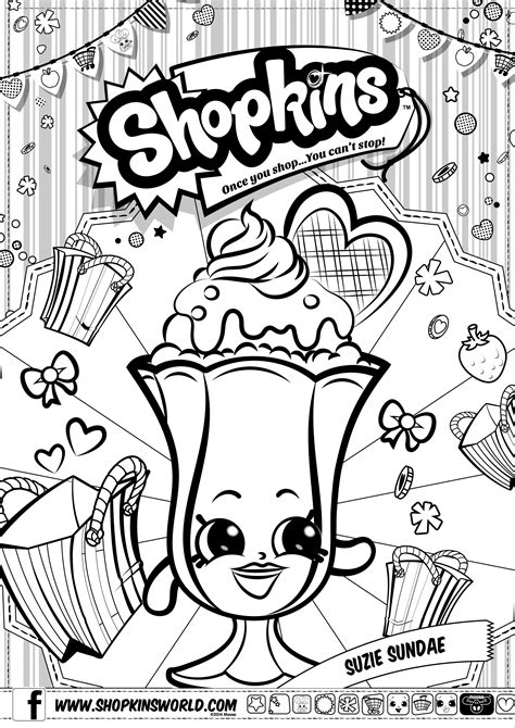 Shopkins Season 5 Coloring Pages