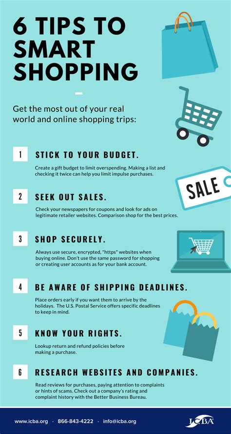 Shopping Smart Tips