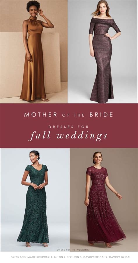 Shopping Tips for Fall Wedding Mother of the Bride Dresses