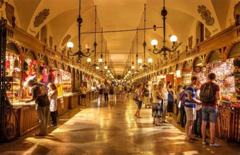 Shopping at the Cloth Hall