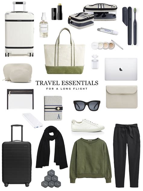 Shopping essentials travel
