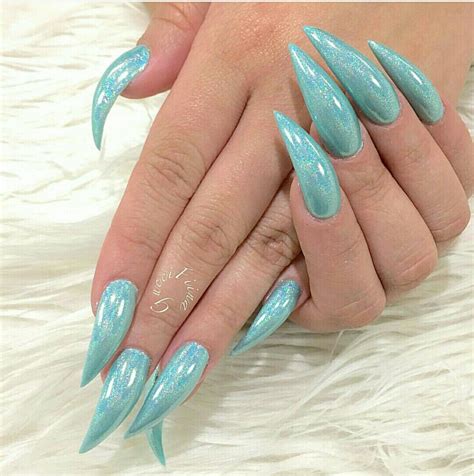 Short Curved Stiletto Nails: A Trend That's Here To Stay