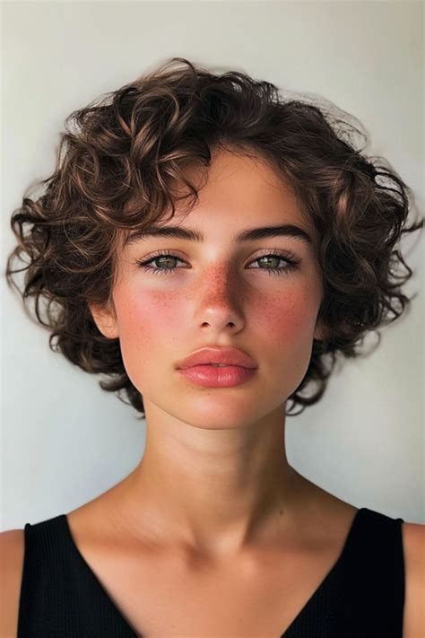 Short, Curly, and Confident
