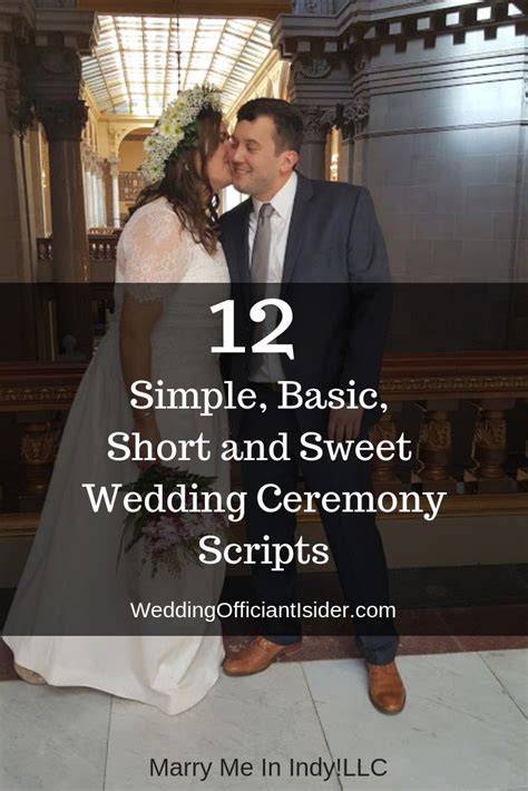 A Blissful Union: The Perfect Short and Sweet Wedding Ceremony Script for Your Special Day