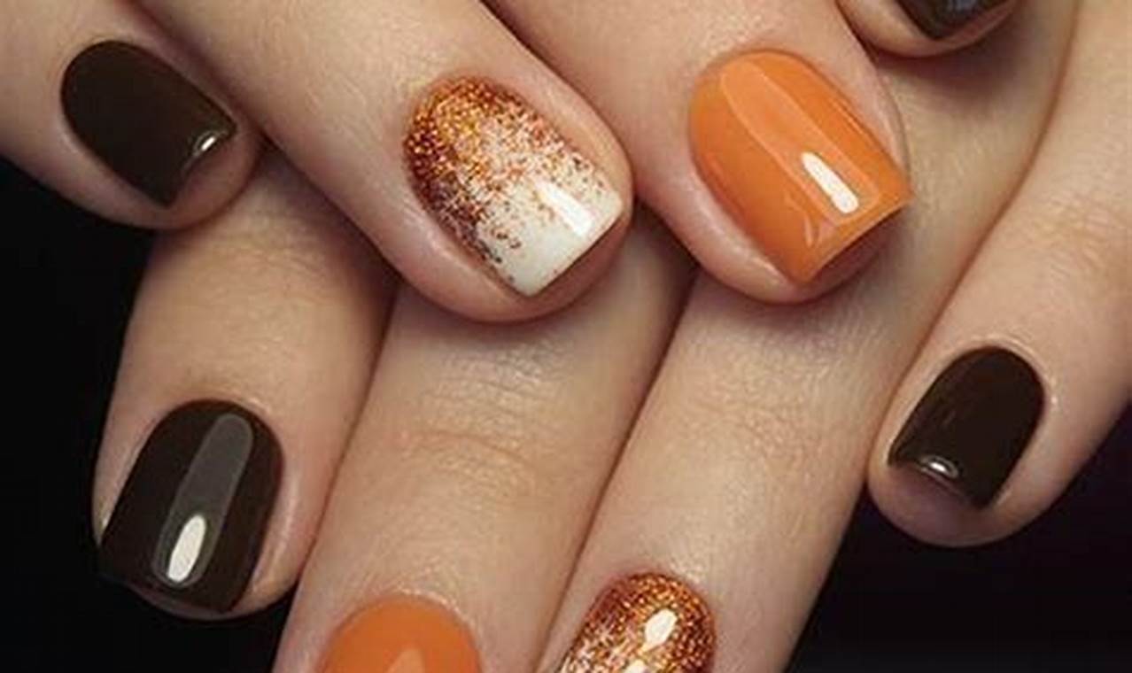 Short Autumn Gel Nails: A Stylish and Easy-to-Maintain Nail Look