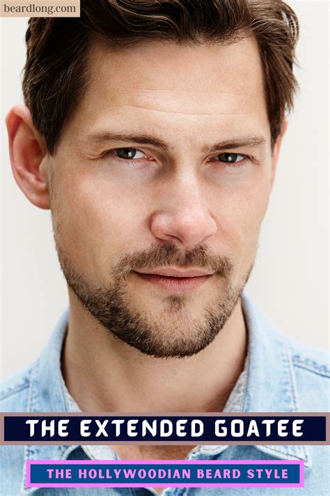 Short Beard Extended Goatee