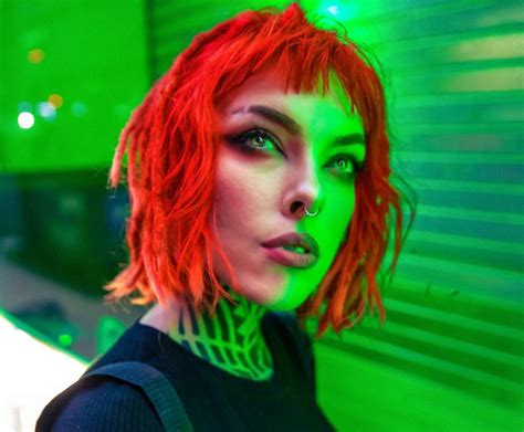 Short Dreads with Bangs