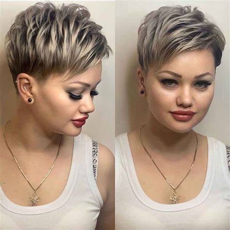 20 Best Collection of Edgy Short Hairstyles for Round Faces