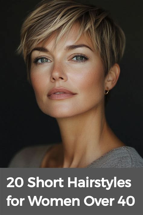 20 Short Hair For Over 40 Short Hairstyles 2017 2018 Most Popular