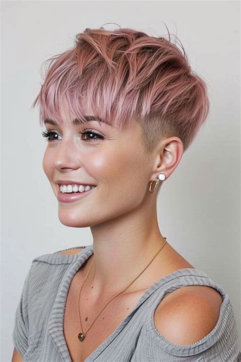 Short Hair Styles And Colours