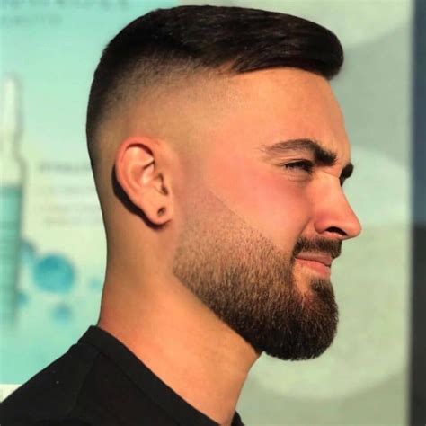 Short Hair With Beard Fade
