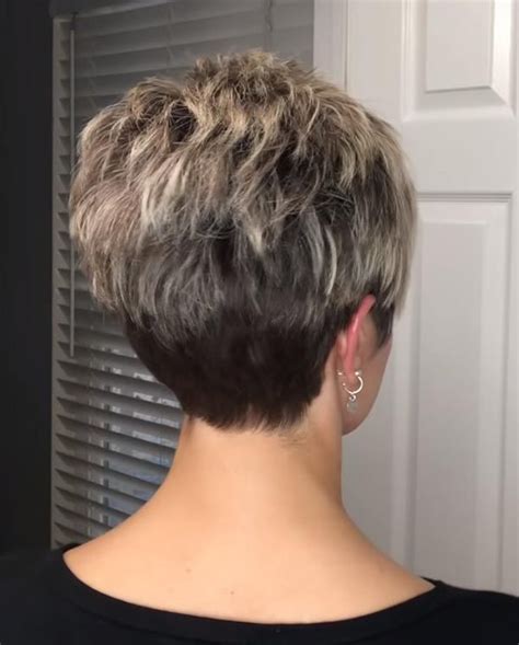 Short Haircuts For Women Over 15 Front And Back View Hair Color