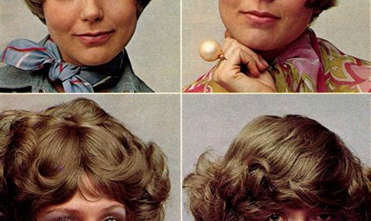Short Hairstyles for Women in the 1970s
