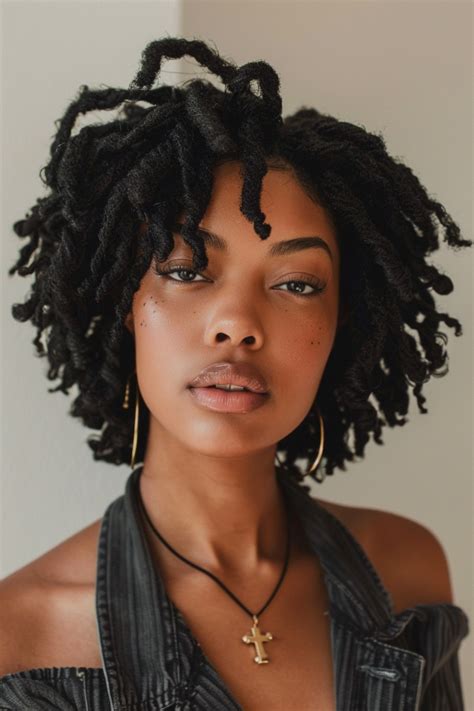 Short Loc Hair Styles Check Out What I Made With Picsart