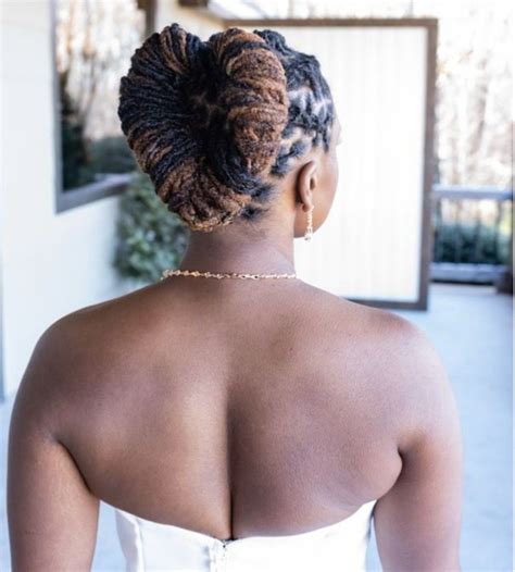 Short Loc Updos & Buns