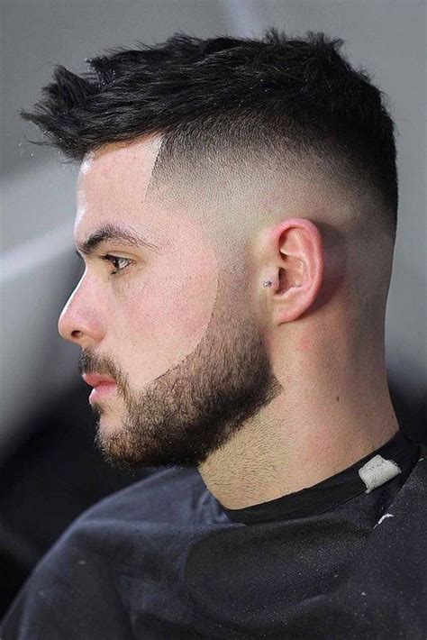 Short Low Fade With Beard