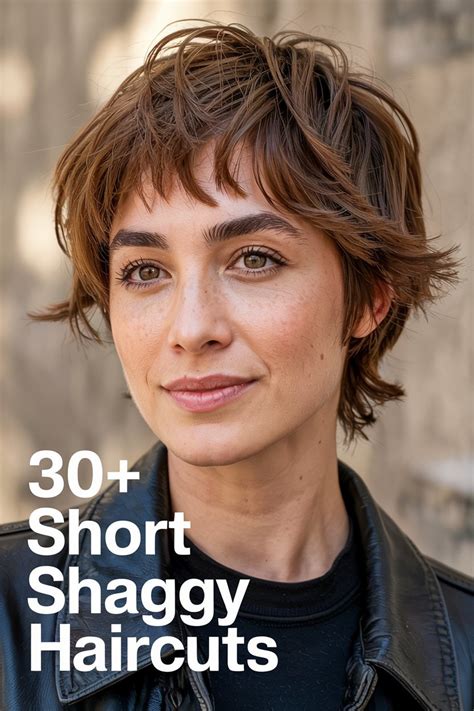 Short Shaggy Wavy Haircuts
