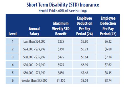 Short Term Disability (STD) Insurance