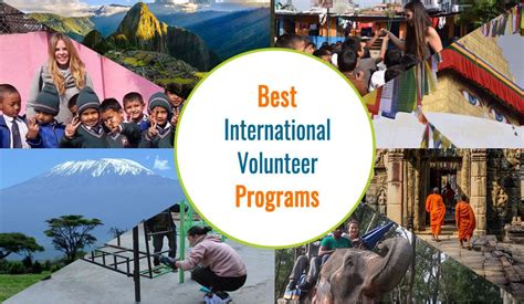 Short Term International Volunteer Programs