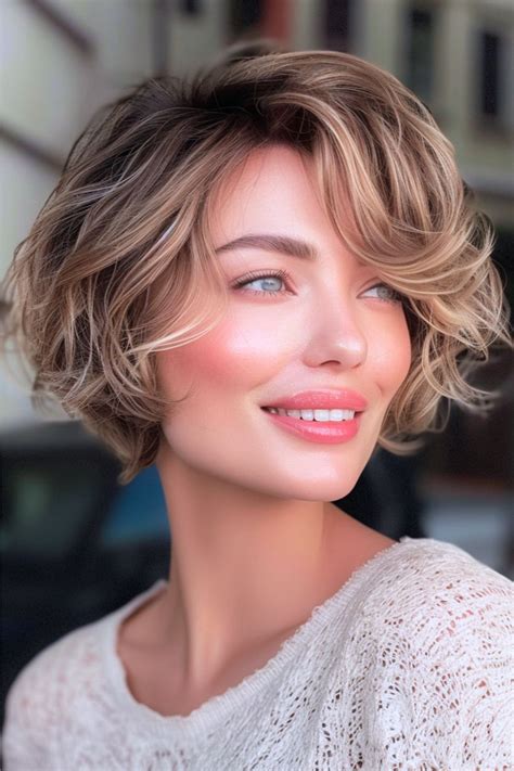 Short Wavy Hairstyle