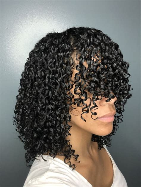 Short and Defined Curls