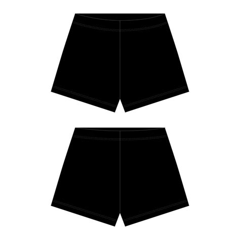 Shorts Template Png