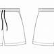 Shorts Template Png