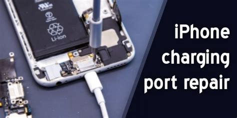 Should I Attempt to Repair My iPhone Charge Port Myself?