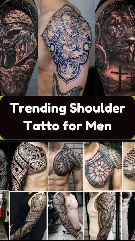 Shoulder Little Tattoos For Men