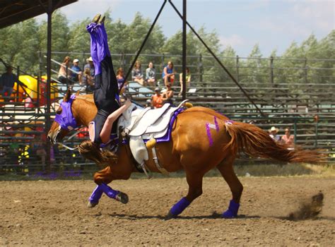 Shoulder Stand Trick Riding