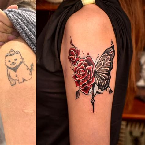 Shoulder Tattoo Cover Up Ideas